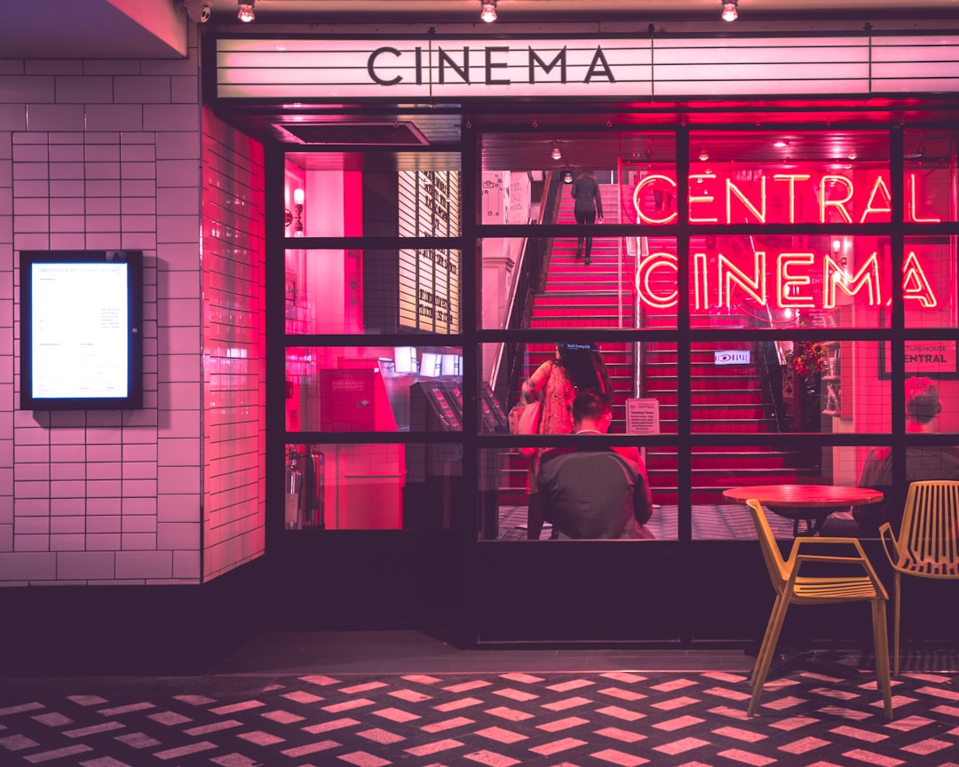 Cliff Booth movie 1977 cinema atmosphere